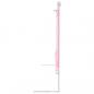 Preview: Kleinkind-Bettschutzgitter Rosa 90x25 cm Stoff