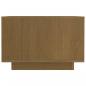 Preview: Couchtisch Honigbraun 50x50x33,5 cm Massivholz Kiefer