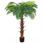 Preview: ARDEBO.de - Künstliche Palme Cycas mit Topf 160 cm Grün