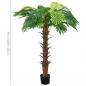 Preview: Künstliche Palme Cycas mit Topf 160 cm Grün