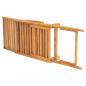 Preview: Sonnenliege Massivholz Teak