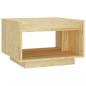 Preview: Couchtisch 50x50x33,5 cm Massivholz Kiefer