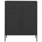 Preview: Lagerschrank Anthrazit 80x35x101,5 cm Stahl    