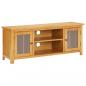 Preview: ARDEBO.de - TV-Schrank 110x35x44 cm Massivholz Eiche