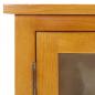 Preview: TV-Schrank 110x35x44 cm Massivholz Eiche