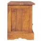 Preview: TV-Schrank 100x30x40 cm Massivholz Teak