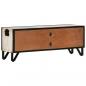 Preview: TV-Schrank 110x30x41 cm Massivholz Akazie