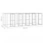 Preview: Outdoor-Hundezwinger Verzinkter Stahl 12,1 m²