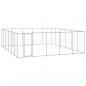 Preview: ARDEBO.de - Outdoor-Hundezwinger Verzinkter Stahl 36,3 m²