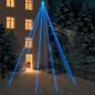 Preview: ARDEBO.de - Weihnachtsbaum-Lichterketten Indoor Outdoor 1300 LEDs Blau 8 m