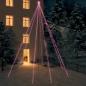 Preview: ARDEBO.de - Weihnachtsbaum-Lichterketten Indoor Outdoor 1300 LEDs Bunt 8 m