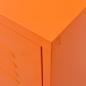 Preview: TV-Schrank Orange 105x35x50 cm Stahl    