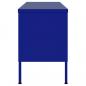 Preview: TV-Schrank Marineblau 105x35x50 cm Stahl    