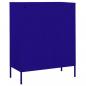 Preview: Lagerschrank Marineblau 80x35x101,5 cm Stahl