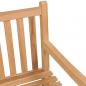 Preview: Gartenbank 228 cm Massivholz Teak