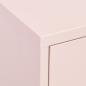 Preview: Lagerschrank Rosa 80x35x101,5 cm Stahl    