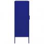 Preview: Lagerschrank Marineblau 80x35x101,5 cm Stahl    