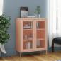 Preview: ARDEBO.de - Lagerschrank Rosa 80x35x101,5 cm Stahl