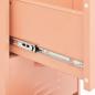 Preview: Lagerschrank Rosa 42,5x35x101,5 cm Stahl    