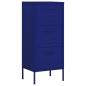 Preview: Lagerschrank Marineblau 42,5x35x101,5 cm Stahl