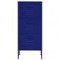 Preview: Lagerschrank Marineblau 42,5x35x101,5 cm Stahl