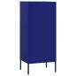 Preview: Lagerschrank Marineblau 42,5x35x101,5 cm Stahl