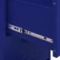 Preview: Lagerschrank Marineblau 42,5x35x101,5 cm Stahl