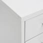 Preview: Aktenschrank mit Rollen Grau 28x41x109 cm Metall