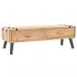 Preview: ARDEBO.de - TV-Schrank 110x33x35 cm Massivholz Tanne