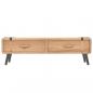 Preview: TV-Schrank 110x33x35 cm Massivholz Tanne