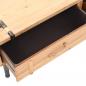 Preview: TV-Schrank 110x33x35 cm Massivholz Tanne