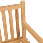 Preview: Gartenbank 114 cm Massivholz Teak