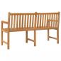 Preview: Gartenbank 150 cm Massivholz Teak