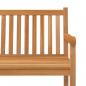 Preview: Gartenbank 150 cm Massivholz Teak