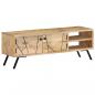 Preview: TV-Schrank 110x30x40 cm Mango Massivholz 