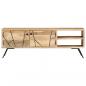 Preview: TV-Schrank 110x30x40 cm Mango Massivholz 