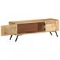 Preview: TV-Schrank 110x30x40 cm Mango Massivholz 