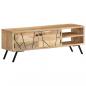 Preview: TV-Schrank 110x30x40 cm Mango Massivholz 