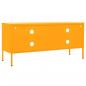 Preview: TV-Schrank Senfgelb 105x35x50 cm Stahl    