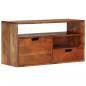 Preview: ARDEBO.de - TV-Schrank 80x30x42 cm Massivholz Akazie