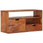 Preview: TV-Schrank 80x30x42 cm Massivholz Akazie