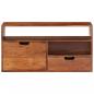 Preview: TV-Schrank 80x30x42 cm Massivholz Akazie