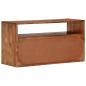 Preview: TV-Schrank 80x30x42 cm Massivholz Akazie