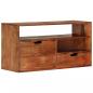 Preview: TV-Schrank 80x30x42 cm Massivholz Akazie