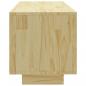 Preview: TV-Schrank 110x30x33,5 cm Massivholz Kiefer