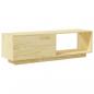 Preview: TV-Schrank 110x30x33,5 cm Massivholz Kiefer