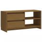 Preview: TV-Schrank Honigbraun 80x31x39 cm Massivholz Kiefer