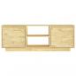 Preview: TV-Schrank 110x30x40 cm Massivholz Kiefer