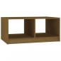 Preview: Couchtisch Honigbraun 75x50x33,5 cm Massivholz Kiefer