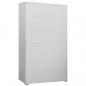 Preview: Aktenschrank Hellgrau 90x46x164 cm Stahl